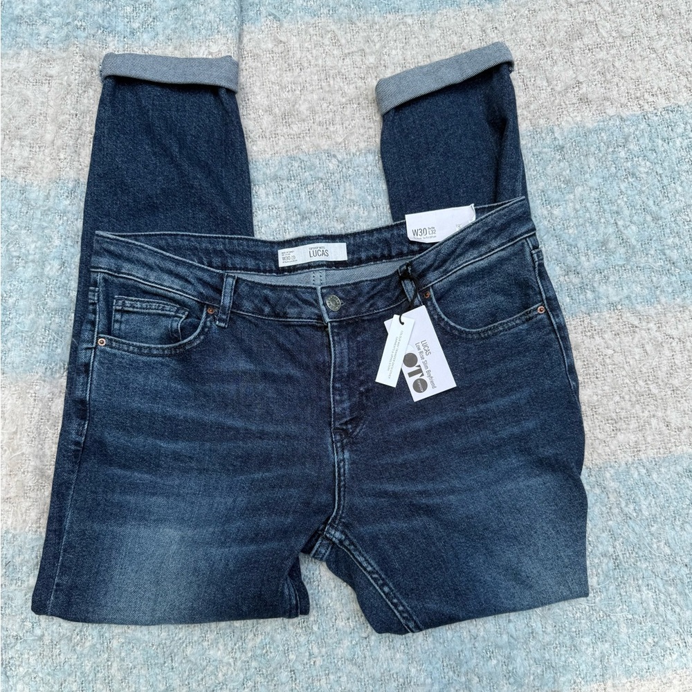 Topshop Moto Lucas Blue Jeans NWT